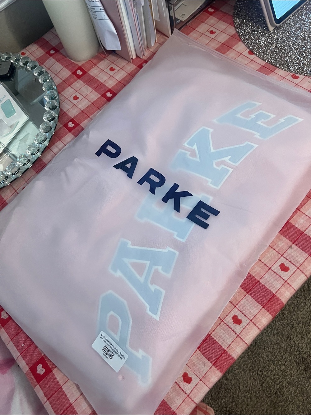 PARKE Birthday Cupcake Mockneck in XXL - Picture 2 of 4